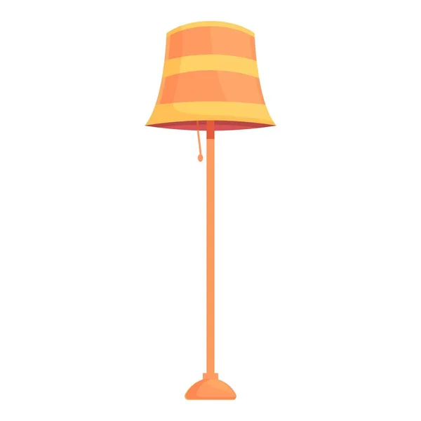 Room lamp icon cartoon vector. House light — Vector de stock