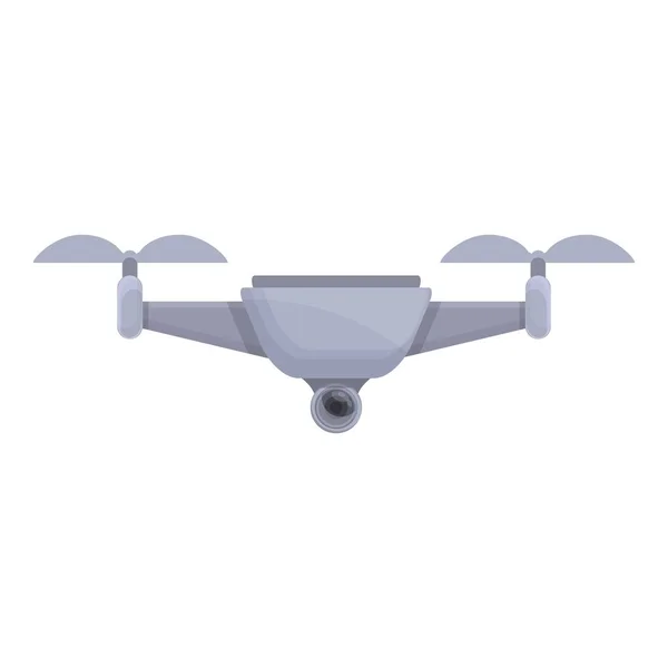 Aerial videography icon cartoon vector. Camera drone — Stock vektor