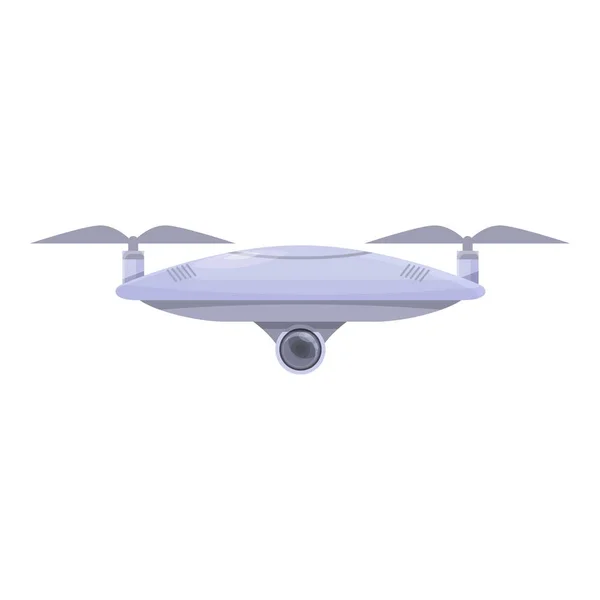 Copter drone icon cartoon vector. Aerial camera — 스톡 벡터