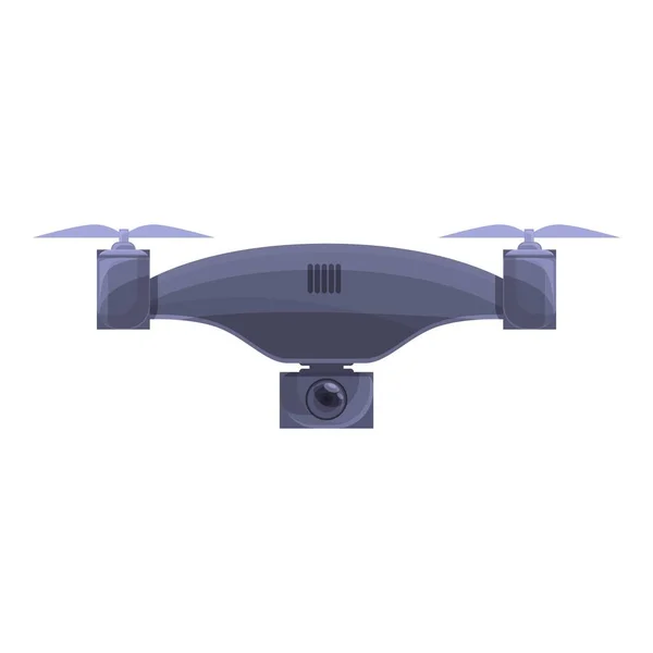 Photo drone icon cartoon vector. Aerial camera — Image vectorielle