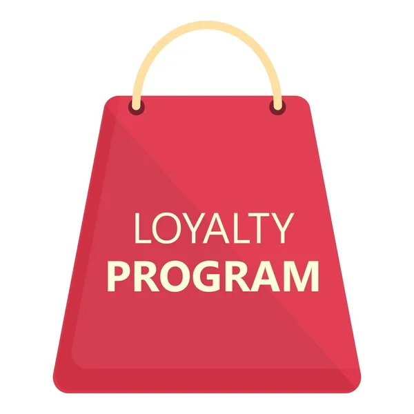 Loyalty program service icon cartoon vector. Customer card — Stock vektor