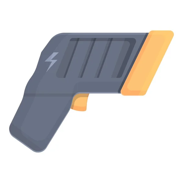 Electric pistol icon cartoon vector. Stun gun — Stockový vektor