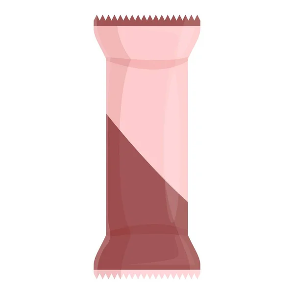 Lollipop bag icon cartoon vector. Candy gift - Stok Vektor