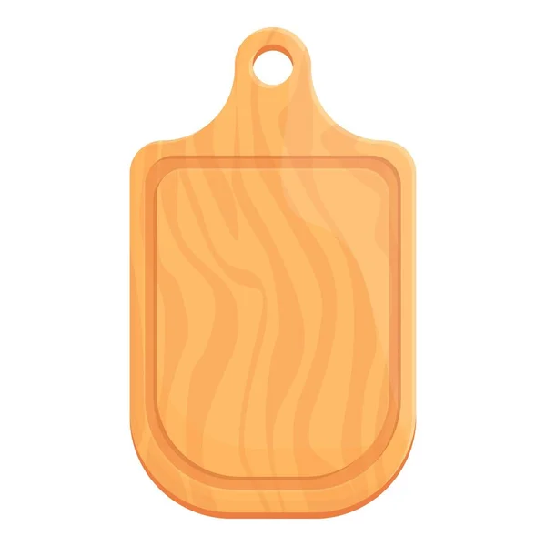 Housewife board icon cartoon vector. Vegetable dish — 스톡 벡터