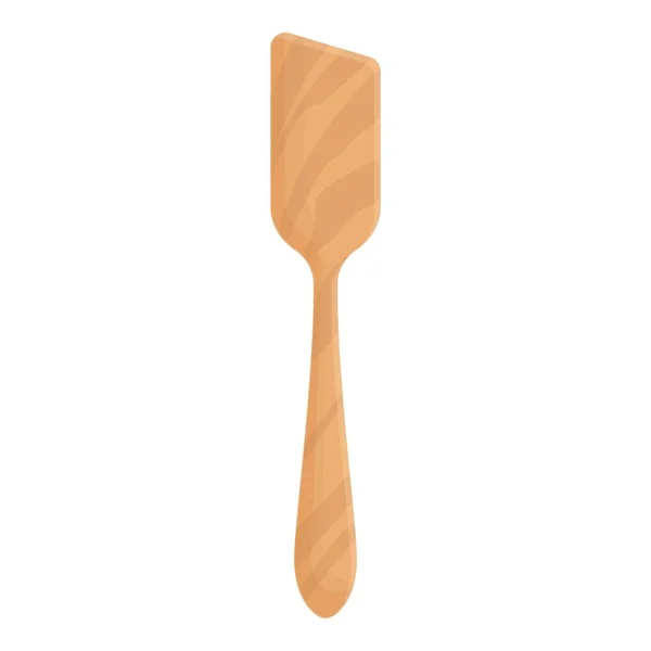 Barbecue spatula icon cartoon vector. Grill spoon — Image vectorielle