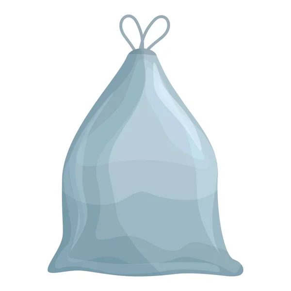 Kitchen pack icon cartoon vector. Trash bag — Image vectorielle