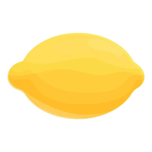 Lemon icon cartoon vector. Citrus fruit — Wektor stockowy