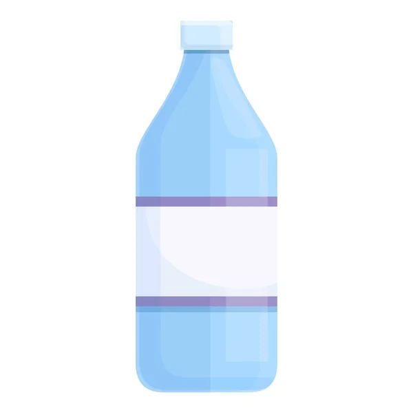 Water bottle icon cartoon vector. Mineral plastic — Stockvektor
