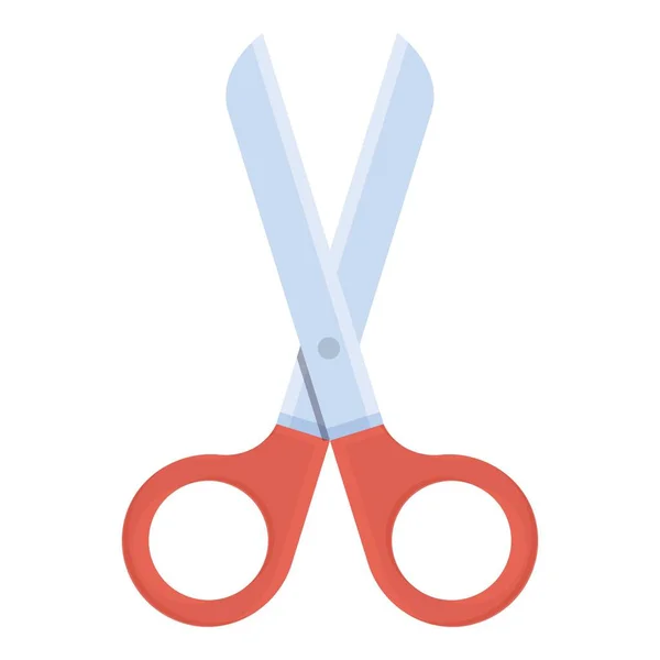 School scissors icon cartoon vector. Paper office — Archivo Imágenes Vectoriales