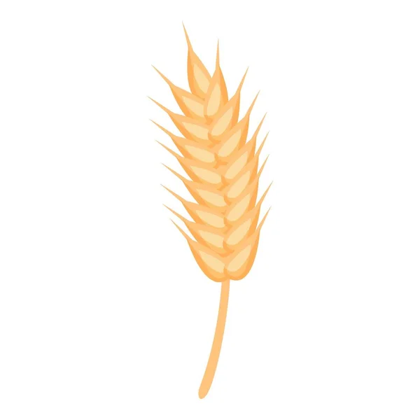 小麦zn栄養アイコン漫画ベクトル。食品ビタミン — ストックベクタ