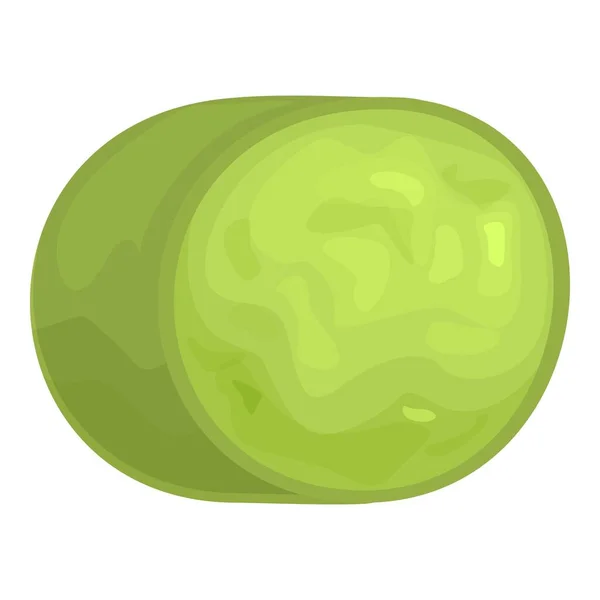 Spirulina roll icon cartoon vector. Alga plant — ストックベクタ