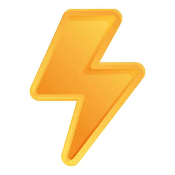 Bolt gameplay icon cartoon vector. Interface gold — Vettoriale Stock