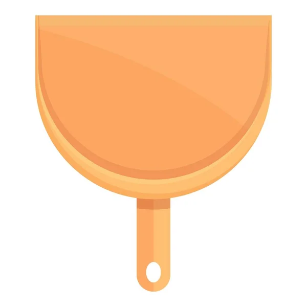 Cleaning dustpan icon cartoon vector. Professional household — Stock Vector