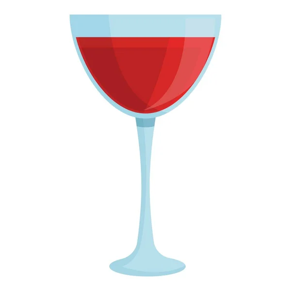 Grill wine glass icon cartoon vector. Cook bbq — 스톡 벡터