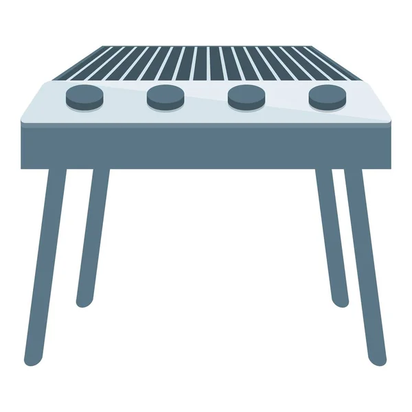 Grill bbq icon cartoon vector. Cook food — Stockvector