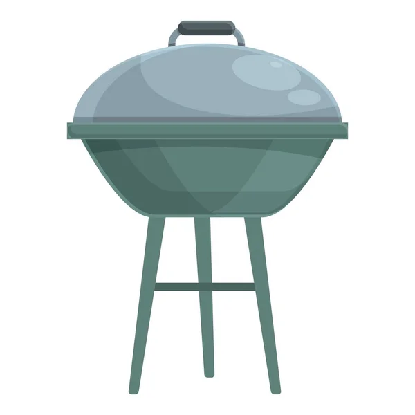 Grill roast icon cartoon vector. Cook food — Stok Vektör