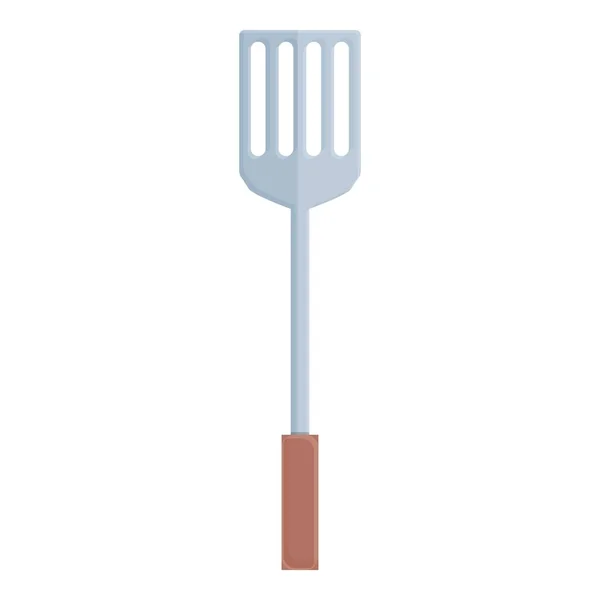 Grill spatula icono vector de dibujos animados. Cocinar alimentos — Archivo Imágenes Vectoriales