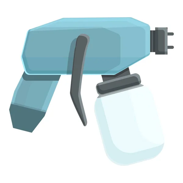 Spray gun icon cartoon vector. Air sprayer — Stockvector