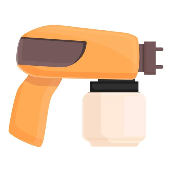 Painter gun icon cartoon vector. Air spray — Stockvektor