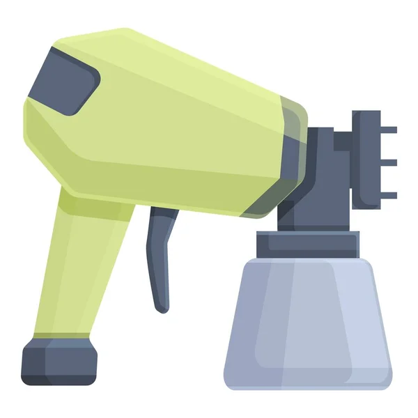 Sprayer tool icon cartoon vector. Paint gun — Stockvector