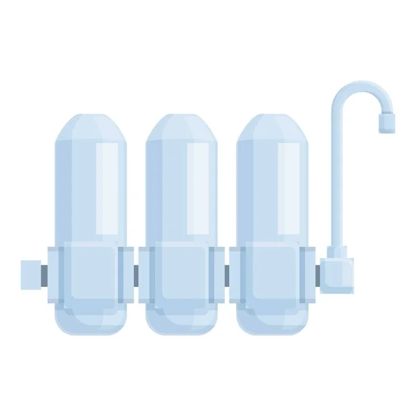 Osmosis purify icon cartoon vector. Water system — Stok Vektör