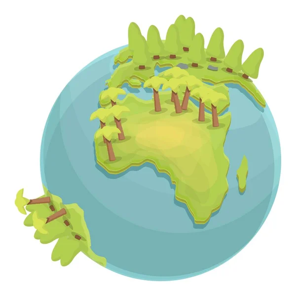 Globe turistika ikona karikatura vektor. Světové cestování — Stockový vektor