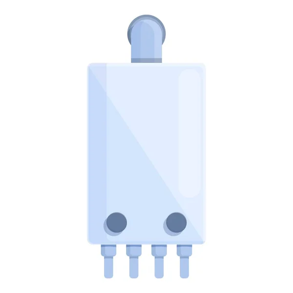 Feuergaskessel Ikone Cartoon-Vektor. Hauswasser — Stockvektor