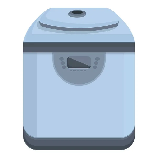 Panqueque máquina de pan icono vector de dibujos animados. Procesador de alimentos — Vector de stock