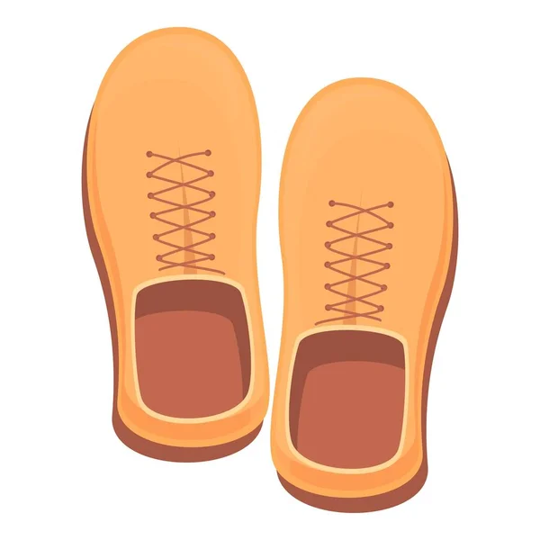 Donna scarpe da ginnastica icona vettore cartone animato. Accessori moda — Vettoriale Stock