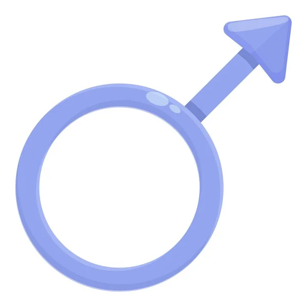 Contraception masculine icône dessin animé vecteur. Jour de la pilule — Image vectorielle