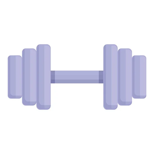 Dumbbell icon cartoon vector. Fitness gym — Stock Vector