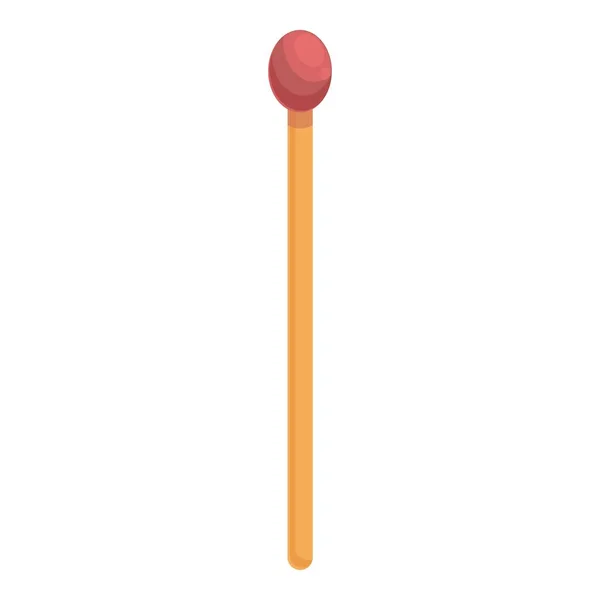 Matchbox bâton icône dessin animé vecteur. Fumée de cigare — Image vectorielle
