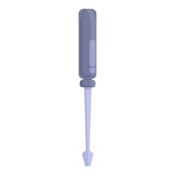 Vaper screwdriver icon cartoon vector. Electronic vape — Stock Vector