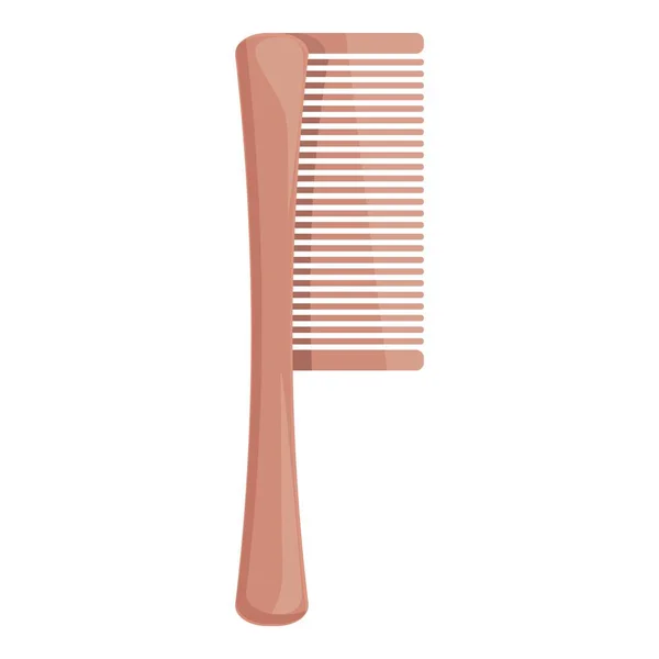 Hair comb icon cartoon vector. Hairbrush barber — Stock Vector