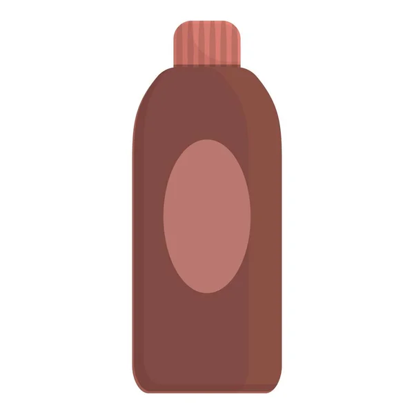 Odżywka do włosów butelka wektor ikony kreskówki. Skóra kosmetyczna — Wektor stockowy
