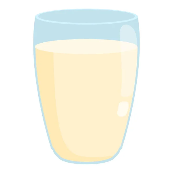 Soya sütü karikatür vektörü. Sebze suyu. — Stok Vektör