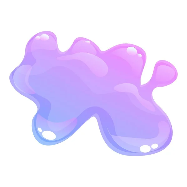 Splat splash icône dessin animé vecteur. Boue goutte à goutte — Image vectorielle