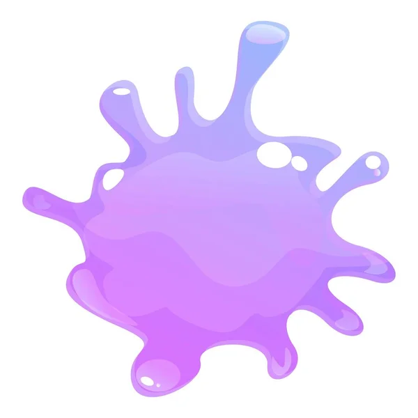 Ooze Schleim Symbol Cartoon-Vektor. Drip goo — Stockvektor