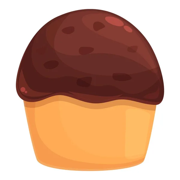 Pastelito de Pascua icono vector de dibujos animados. Caramelos de cacao — Vector de stock