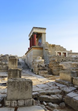 Knossos palace clipart