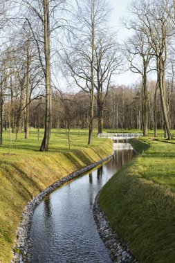 Sonbahar parkta tahammül