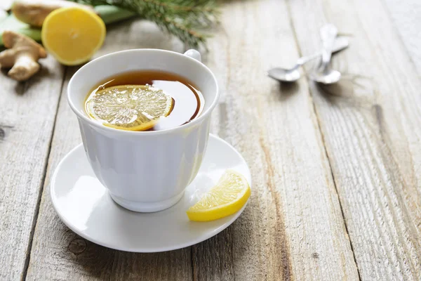 Tè con limone — Foto Stock