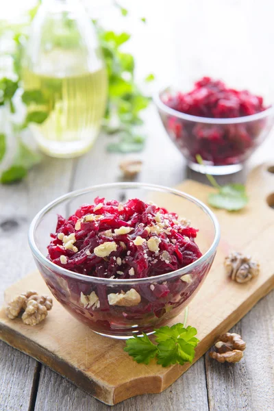 Salat aus Roter Bete — Stockfoto