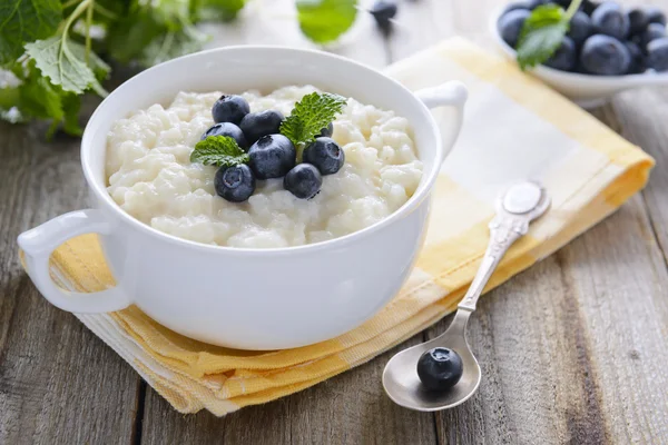 Pudim de arroz — Fotografia de Stock