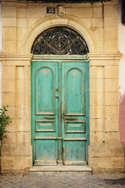 Porta de madeira velha — Fotografia de Stock