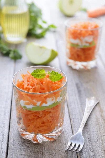 Salad from carrot — Stock Photo, Image