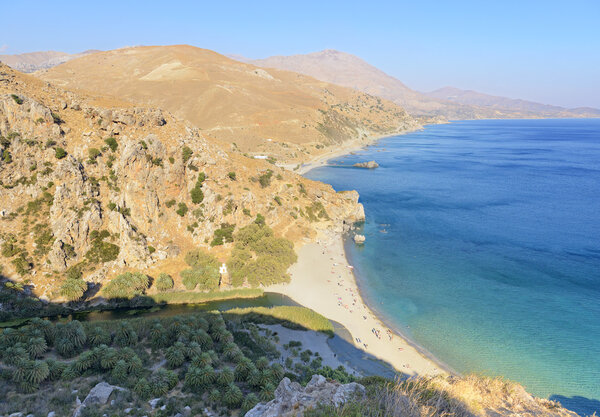 Пляж Превели
