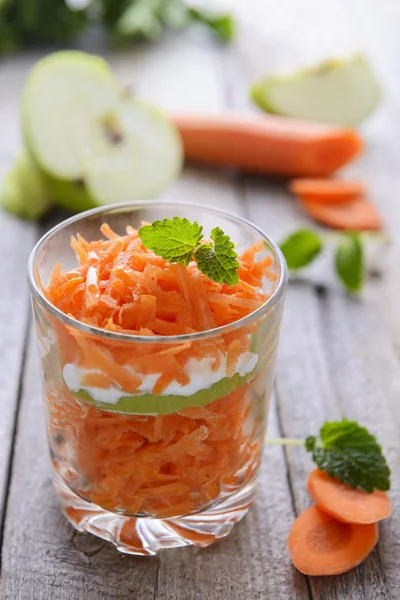 Salad from carrot — Stock Photo, Image