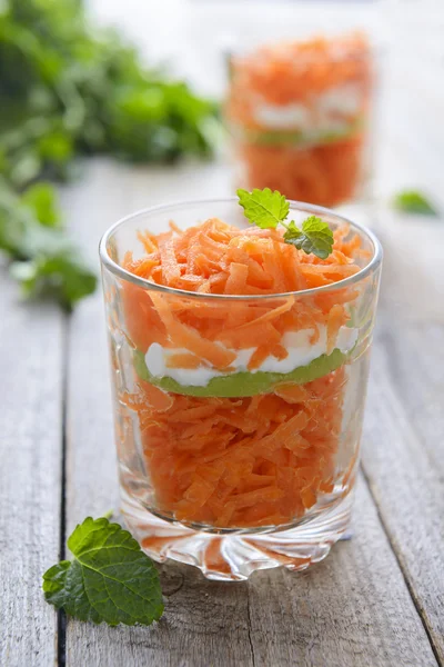 Ensalada de zanahoria — Foto de Stock