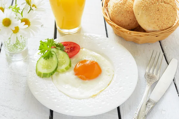 Colazione con uova — Foto Stock